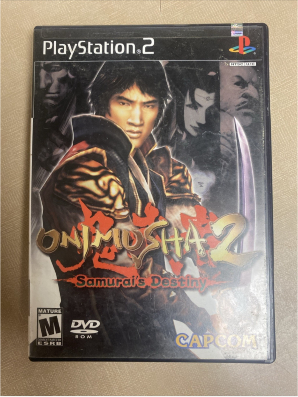 Onimusha 2: Samurai's Destiny (Sony PlayStation 2, 2002) No Manual